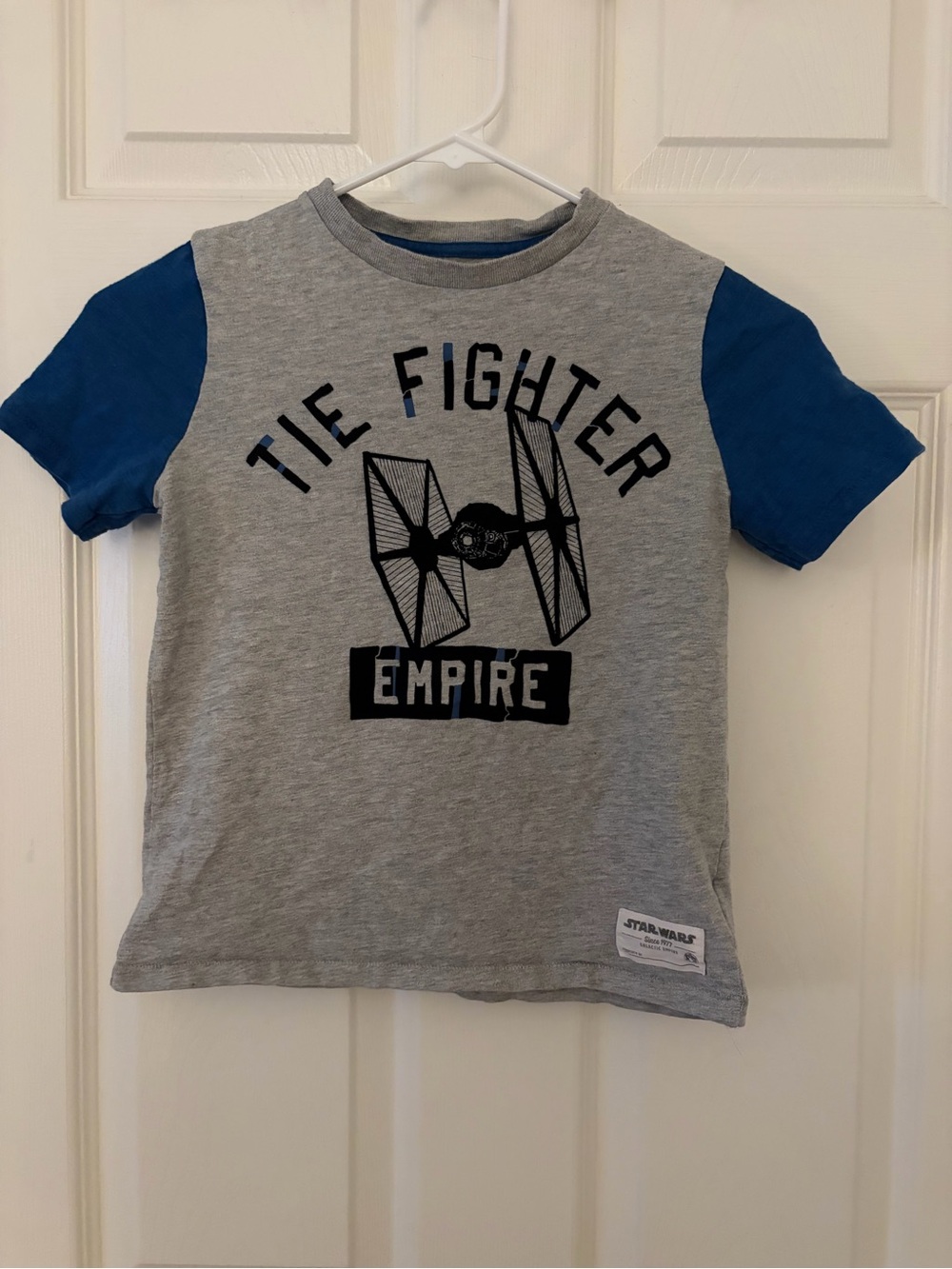 GAP Gray & Blue Star Wars TIE Fighter Tee